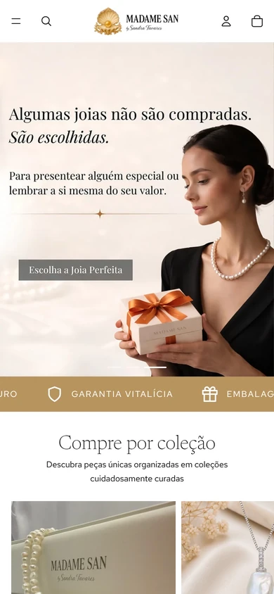 Madame San no celular